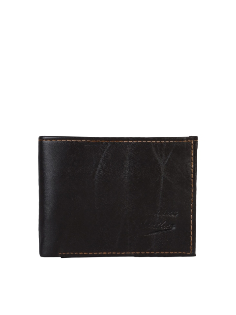 

Swiss Design Men Brown PU Two Fold Wallet