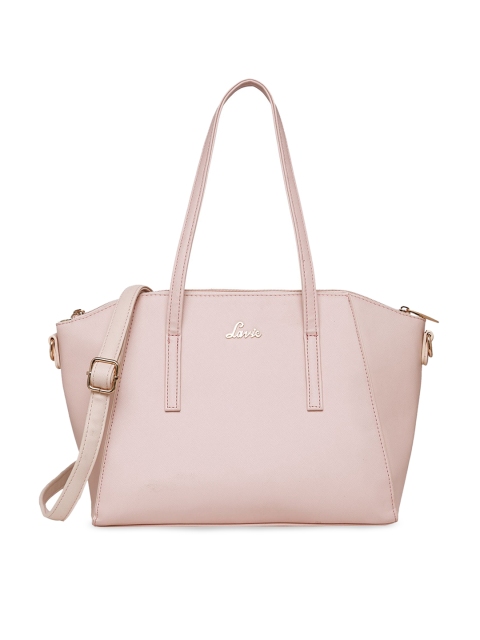 

Lavie Pink Structured Shoulder Bag