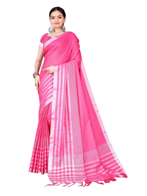 

KALINI Pink Silk Cotton Saree