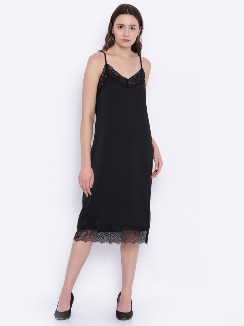 

ONLY Women Black A-Line Dress
