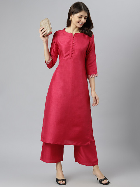 

KALINI Women Magenta Kurta with Palazzos