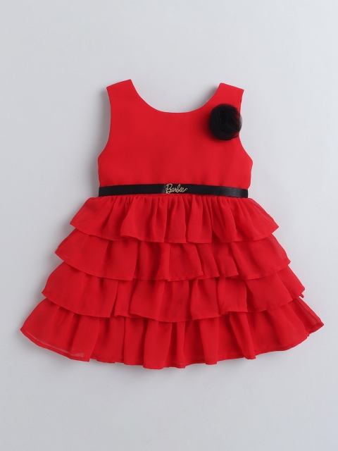 

Barbie by Many Frocks & Red Net Dress