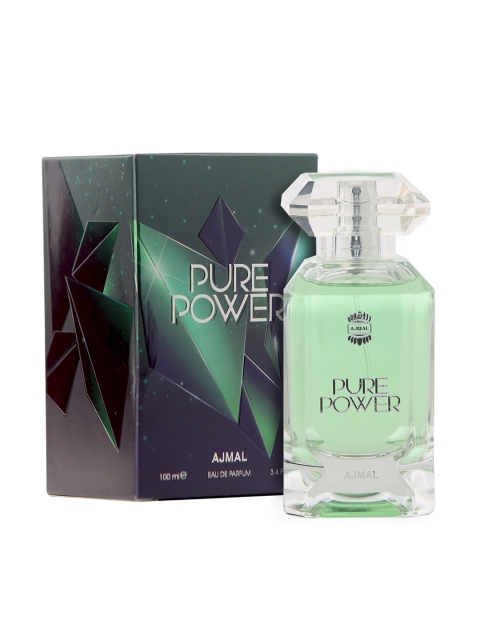 

Ajmal Men Pure Power Eau De Parfum - 100 ml, Green