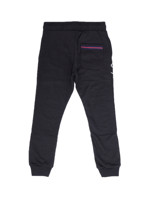 

earth conscious Boys Black Solid Relaxed-Fit Joggers