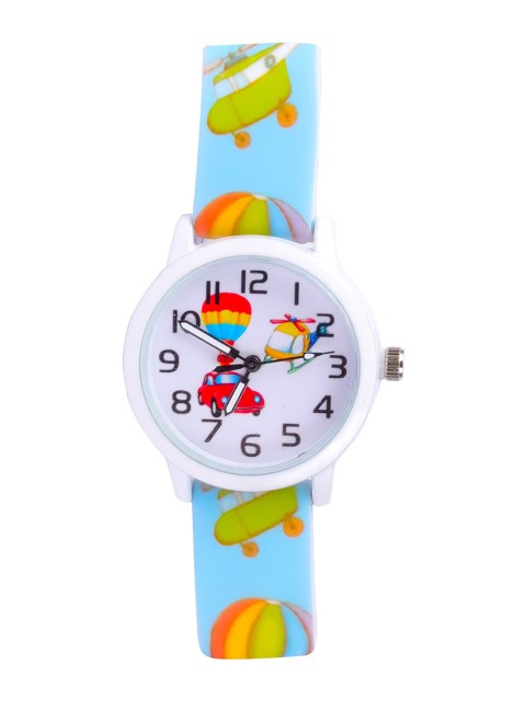 

Spiky Unisex Kids Multicoloured Printed Dial & Straps Analogue Watch, Assorted