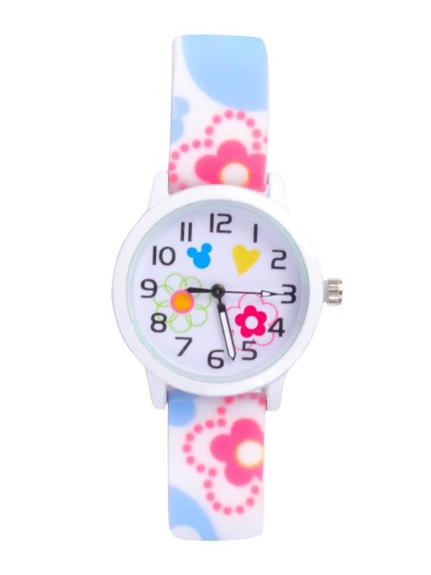 

Spiky Unisex Kids Multicoloured Printed Dial & Multicoloured Straps Analogue Watch, Multi