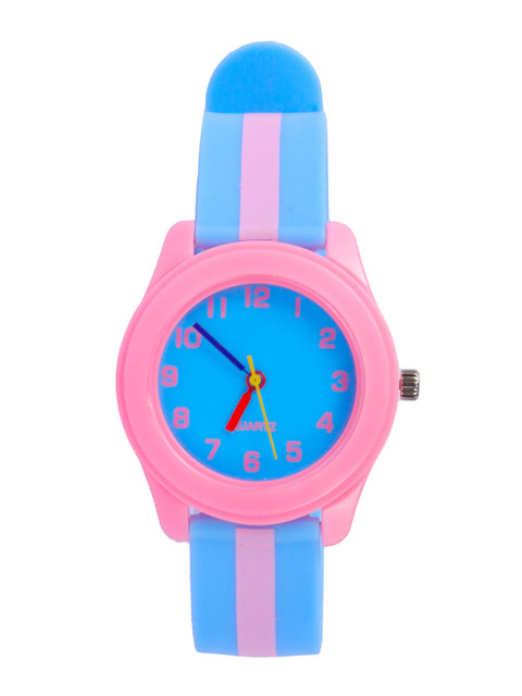 

Spiky Kids Blue Printed Dial & Blue Straps Analogue Watch BellerN_Pnk-Blu