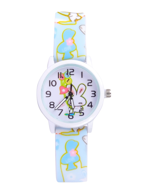 

Spiky Unisex Kids Multicoloured Printed Dial & Multicoloured Straps Analogue Watch Multi_Rabbit, Assorted
