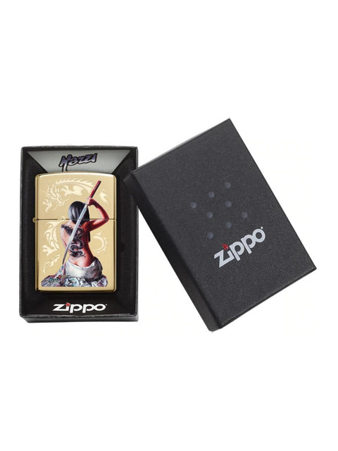 

Zippo Gold-Toned Mazzi Pocket Lighter