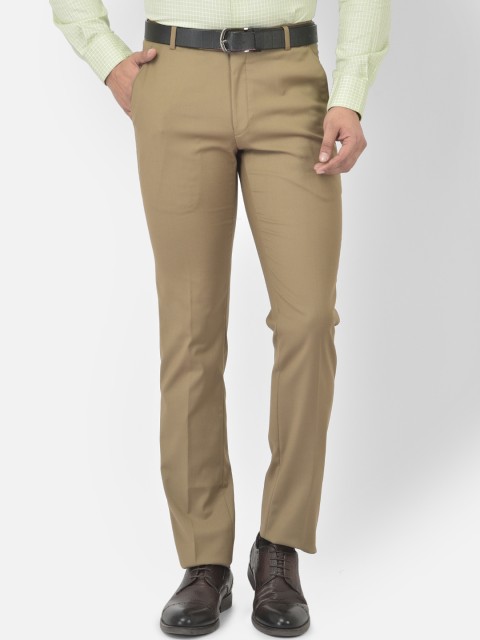 

COBB Men Khaki Formal Trousers