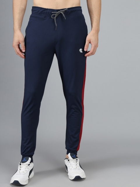 

Gallus Men Navy Blue Solid Joggers