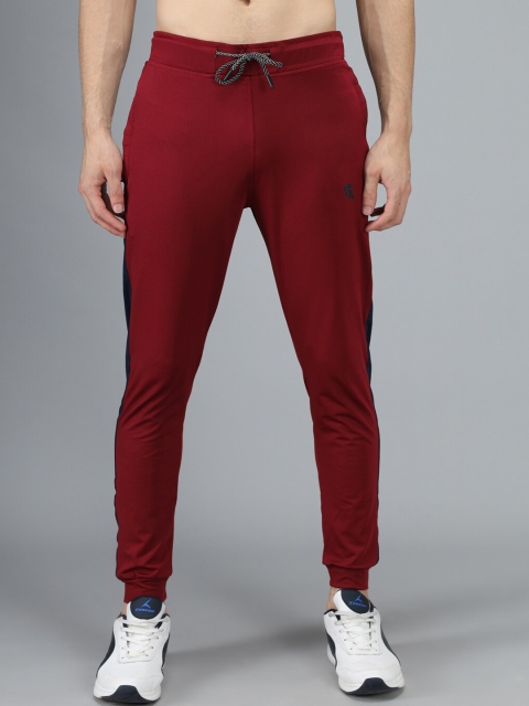 

Gallus Men Maroon Solid Cotton Track Pants