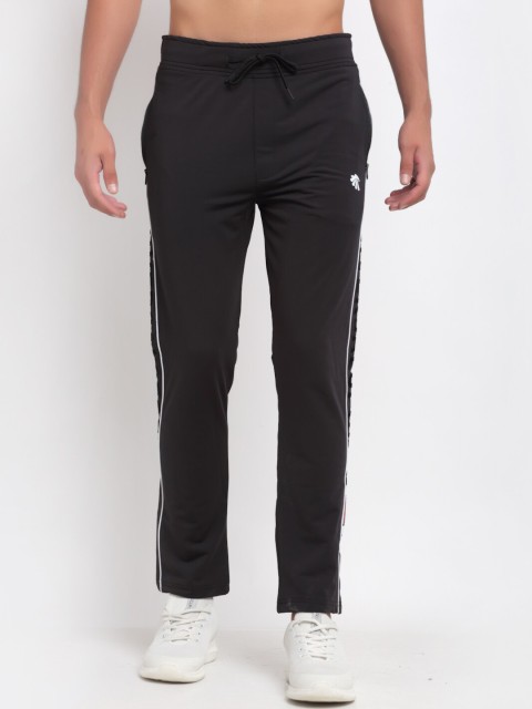 

Gallus Men Black Solid Track Pants