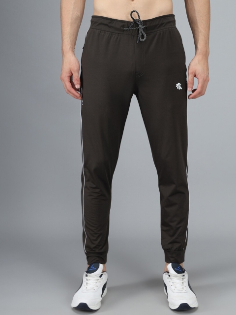 

Gallus Men Olive Green Solid Dry Fit Track Pants