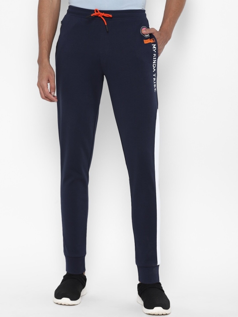 

Allen Solly Men Navy Blue Solid Joggers