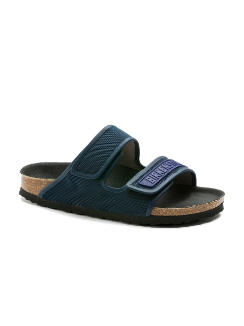 

Birkenstock Unisex Navy Blue Two-Strap Comfort Sandals