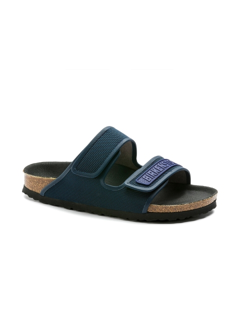 

Birkenstock Unisex Blue Narrow Width Delft Two-strap Sandals