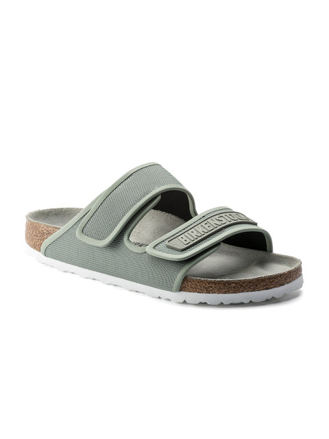 

Birkenstock Unisex Grey Two-strap Comfort Sandals