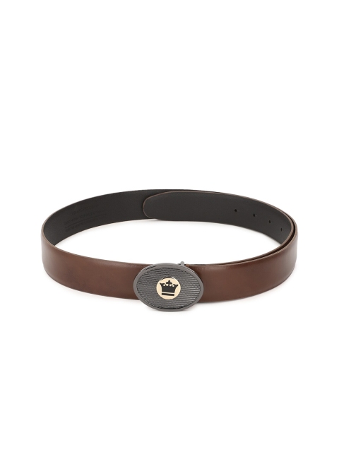 

Louis Philippe Men Brown Leather Belt