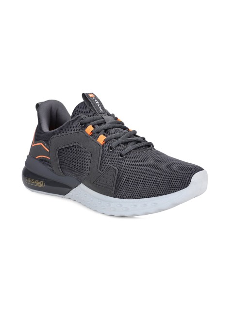 

Campus Men Grey Mesh Running Shoes