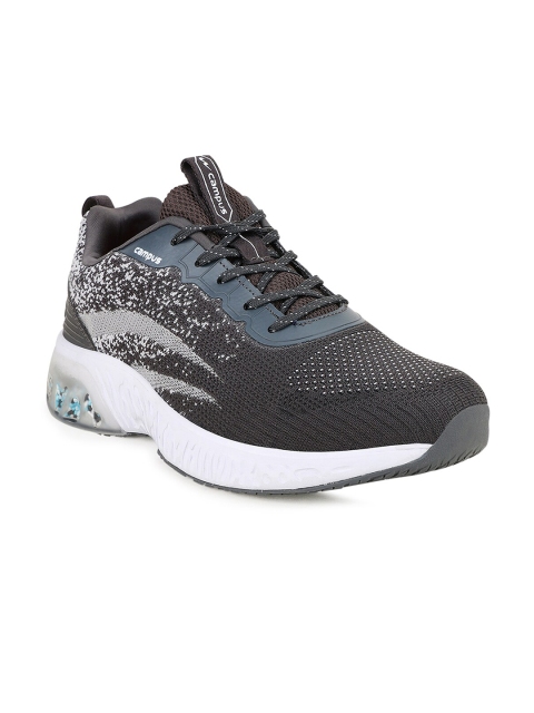 

Campus Men Grey Mesh Running Shoes