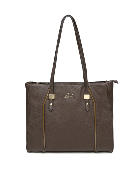 

Lavie Brown Textured Shoulder Bag