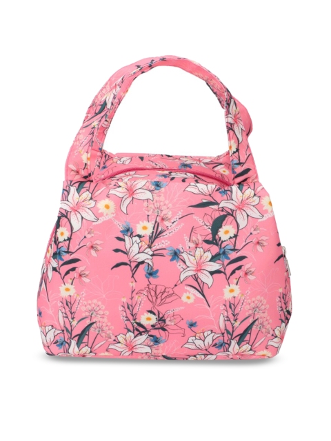 

HOOM Women Pink Printed Lunch Bag