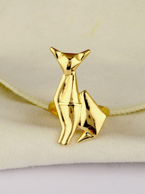 

Silgo Gold- Plated Finger Ring