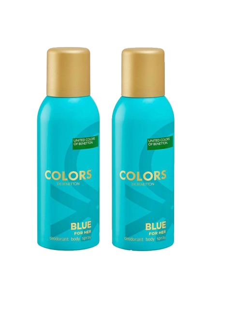 

UCB Set of 2 Blue Colors De Benetton Deodorant 150 Ml