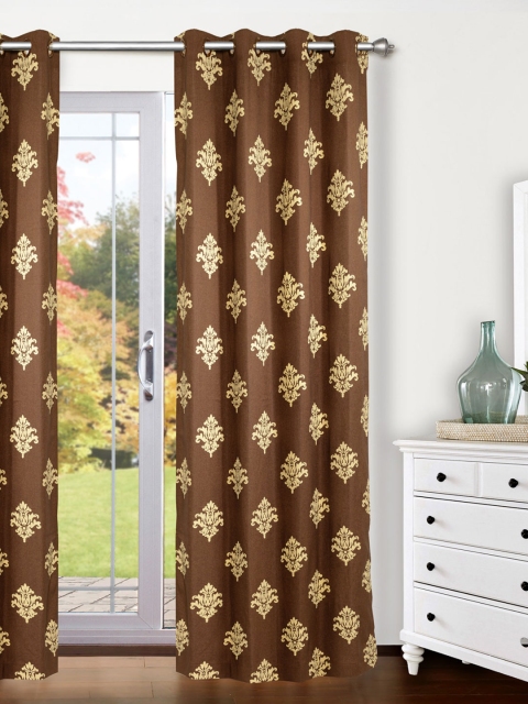 

Ariana Brown Single Printed Door Curtain