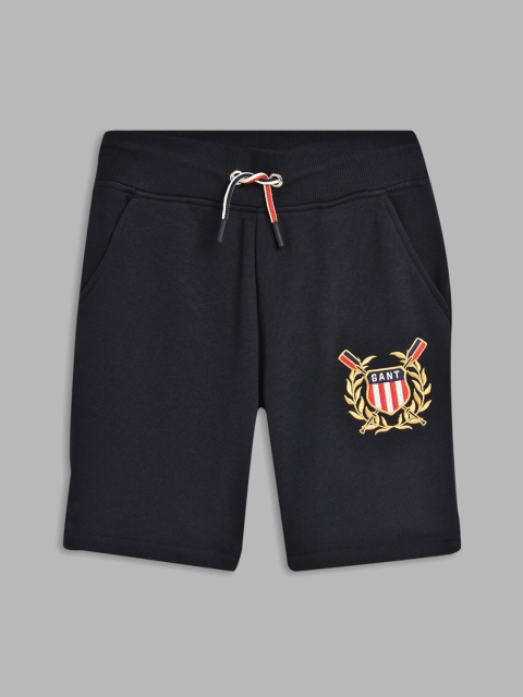 

GANT Boys Blue Printed Shorts