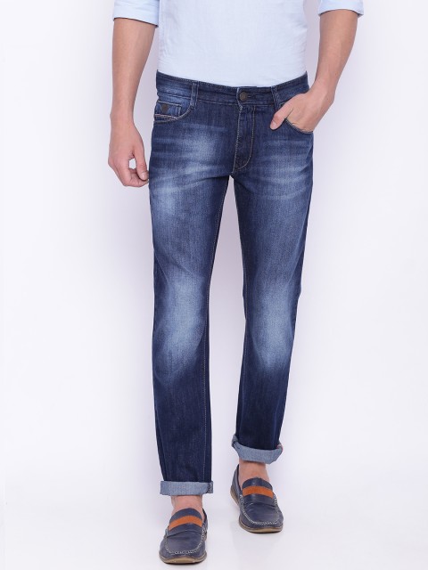 

John Players Men Blue Slim Fit Low Rise Clean Look Jeans