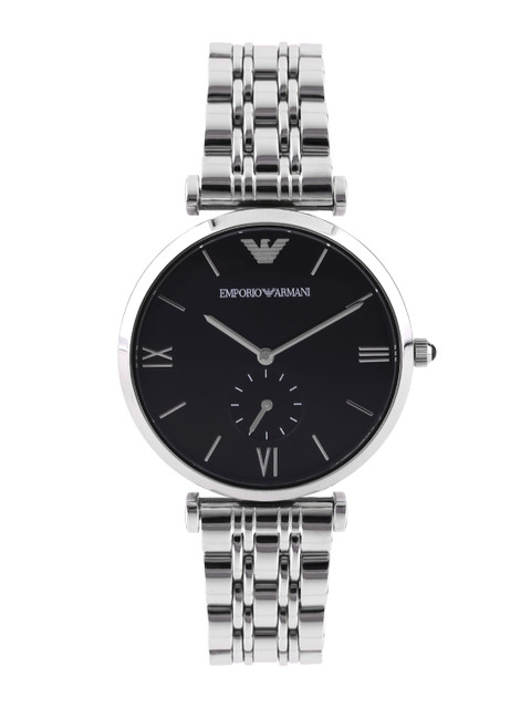 

Emporio Armani Unisex Black Dial Watch AR1676I