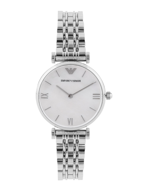 

Emporio Armani GIANNI T-B Women White Analogue Watch AR1682