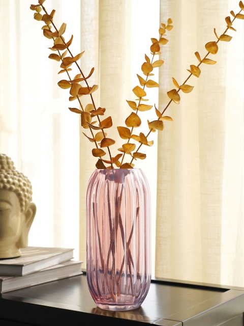 

Pure Home and Living Pink Solid Decorative Vases