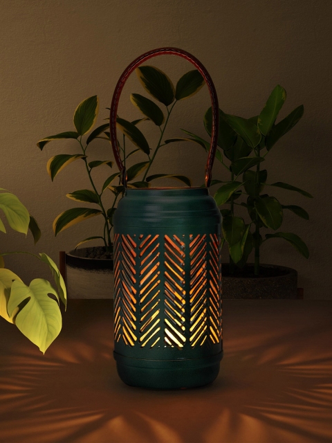 

Living scapes by PantaloonsGreen Cylindrical Votive Candle Holders, Green