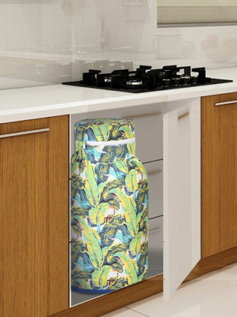 Rajasthan Decor Multi-Coloured Printed Cotton Cylinder Cover