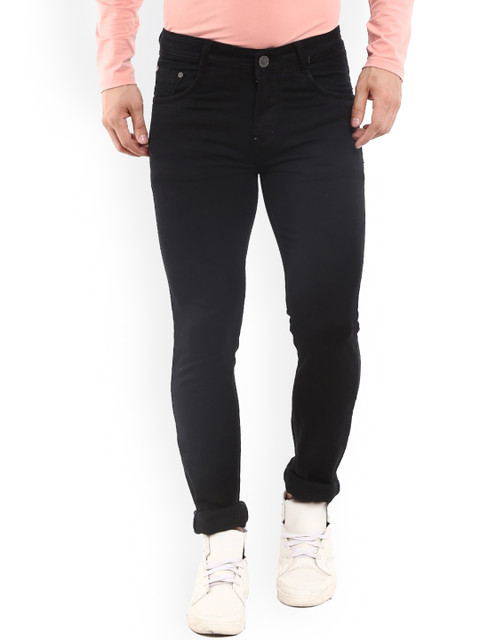 

V-Mart Men Black Slim Fit Stretchable Jeans