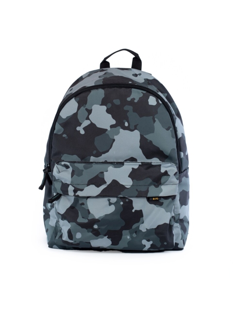 

QIPS Unisex Grey Camouflage Backpack
