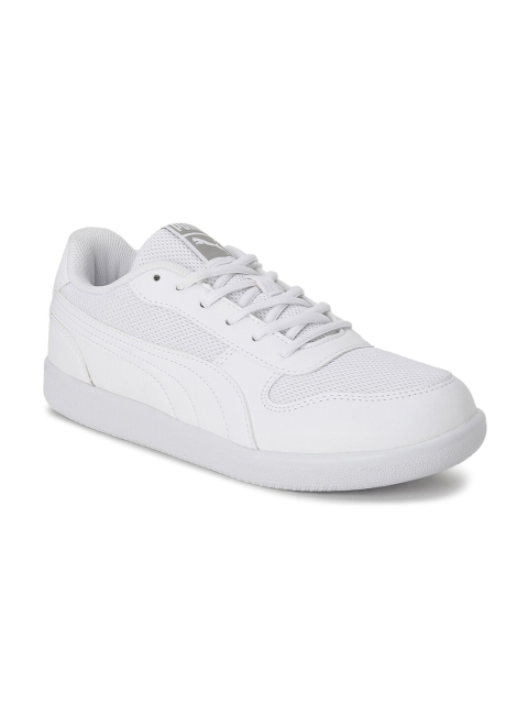 

Puma Unisex White Slip-On Sneakers