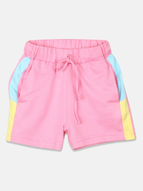 

Monte Carlo Girls Pink Solid Shorts