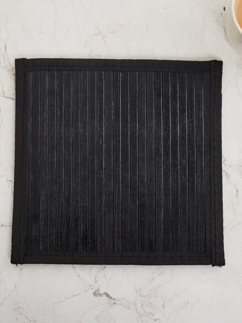 

Home Centre Black Textured Bamboo Trivet