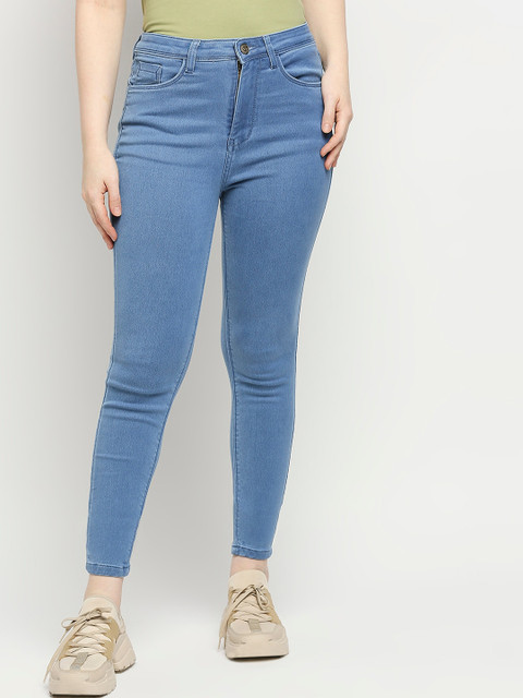 

fungus Women Blue Slim Fit High-Rise Stretchable Jeans