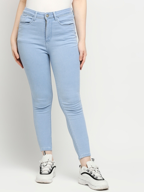 

fungus Women Blue Slim Fit High-Rise Stretchable Jeans