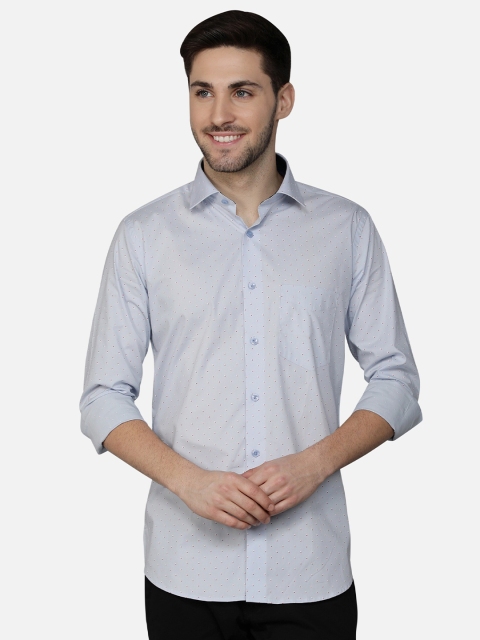 

Callino London Men Blue Standard Semiformal Shirt
