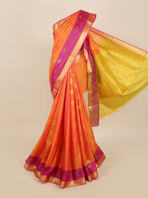 

Pothys Women Pink Woven Design Sarees