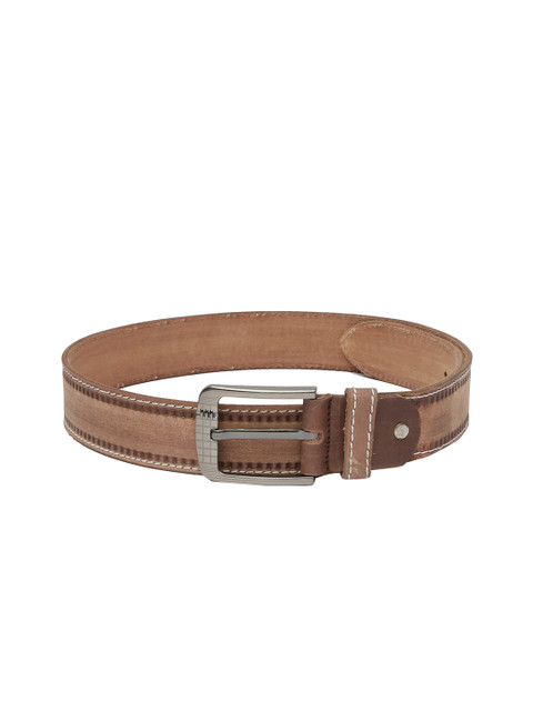 

WildHorn Men Brown Genuine Leather Belt