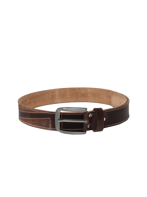 

WildHorn Men Brown Genuine Leather Belt