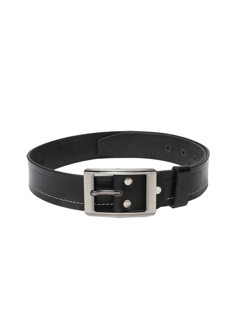 

WildHorn Men Black Genuine Leather Belt