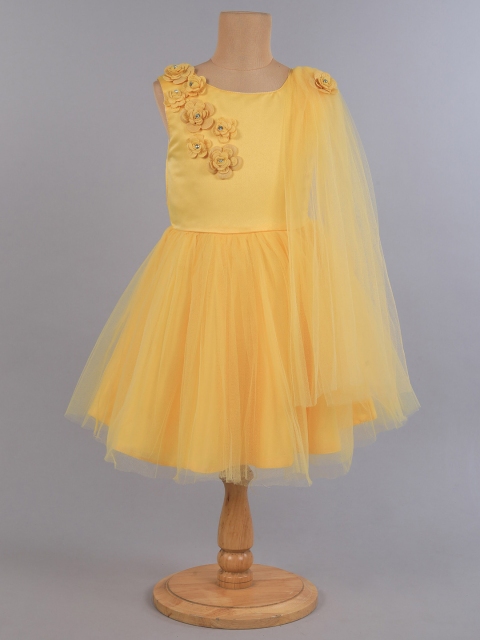 

The Magic Wand Mustard Yellow Dress